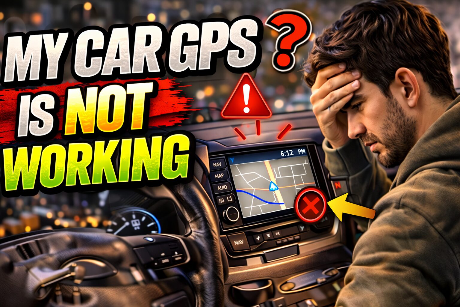 My Car GPS Is Not Working