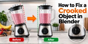 How to Fix a Crooked Object in Blender: Easy Step-by-Step Guide