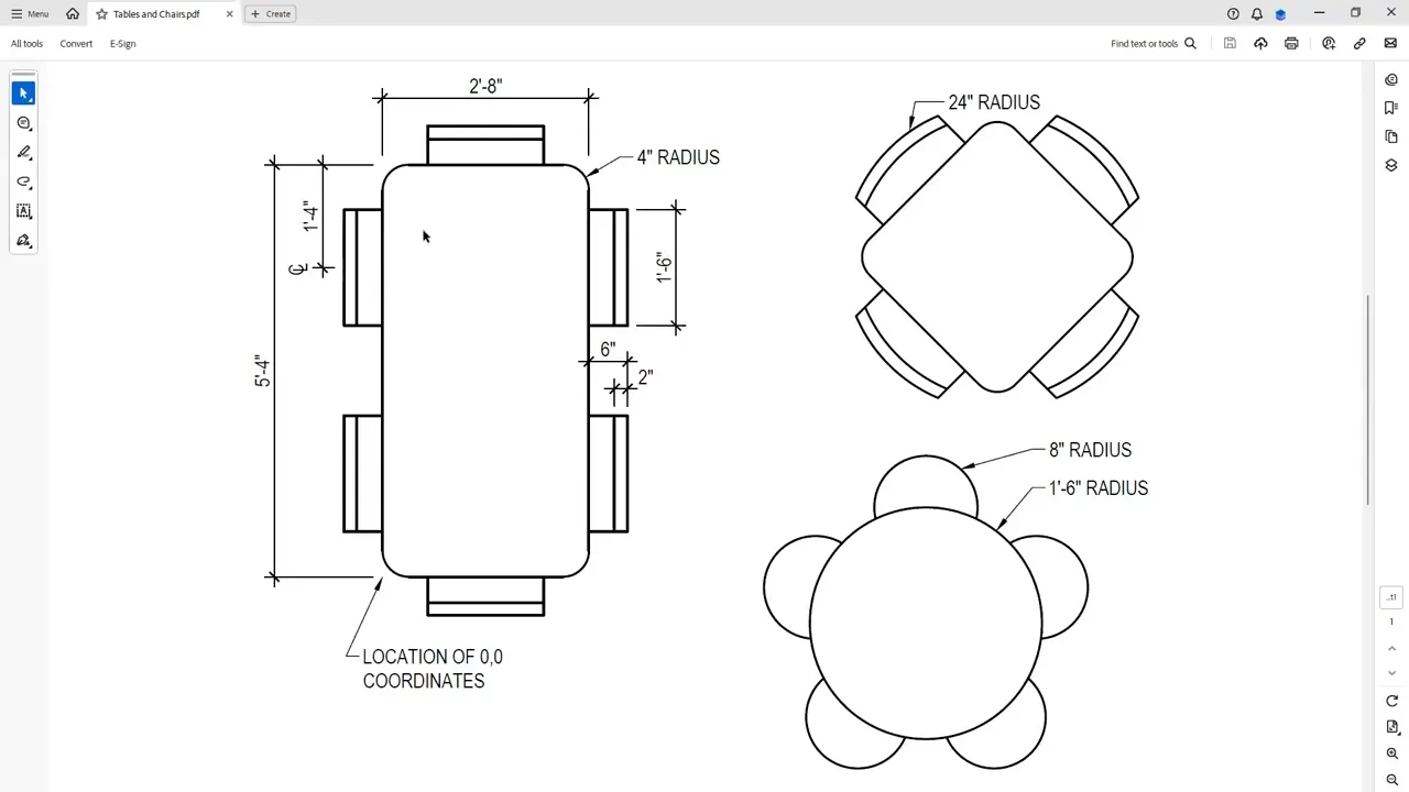 The AutoCAD units dialog box displayed on a computer screen for precise furniture drafting.