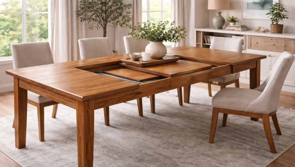 How to Store a Dining Room Table Safely to Prevent Damage