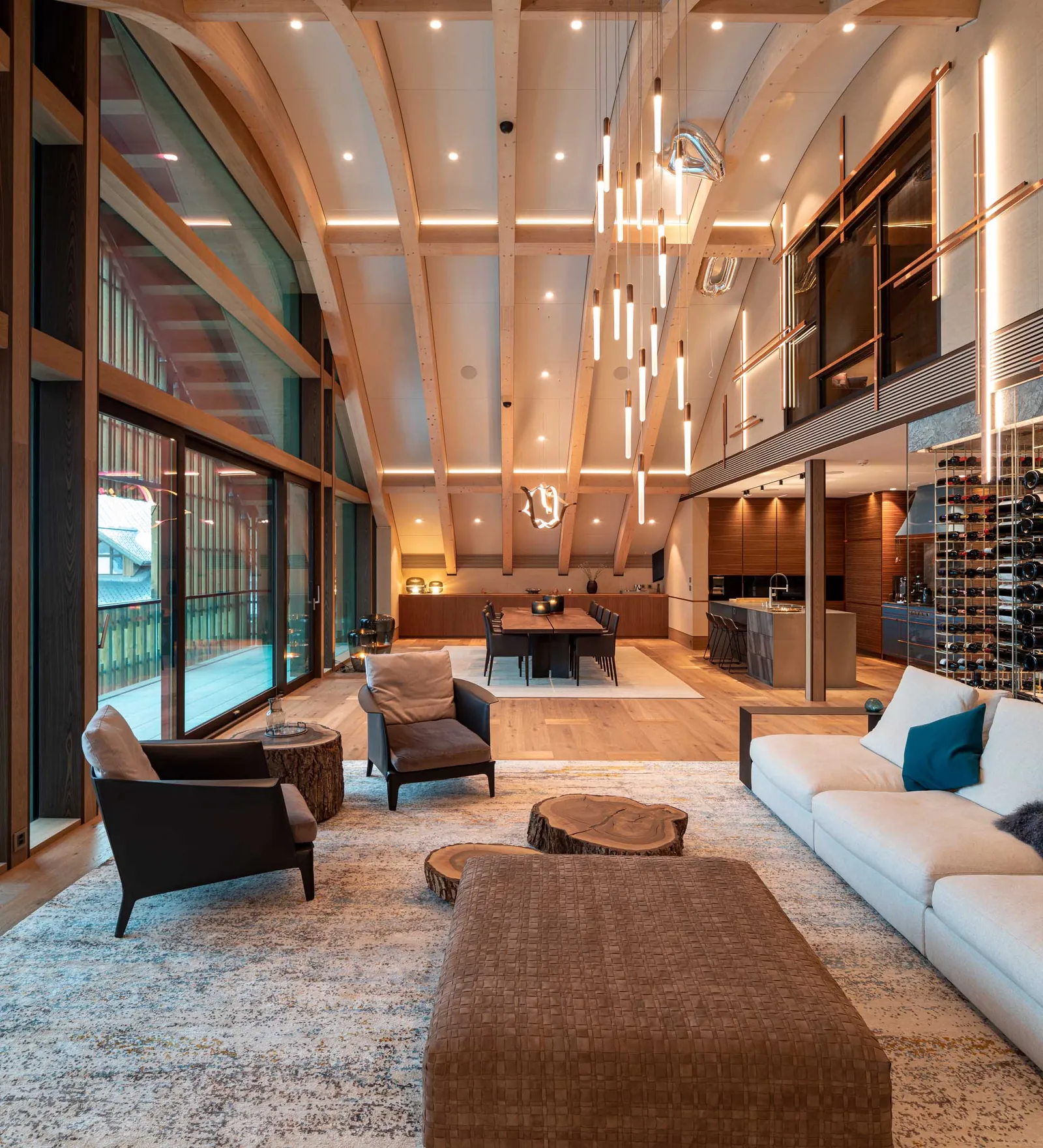 A high-quality designer sofa staged in a bright and minimalist room.