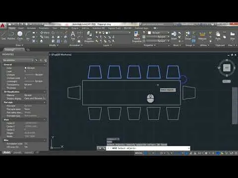 Using a digital tablet to draw chair designs in a modern CAD drafting workflow.
